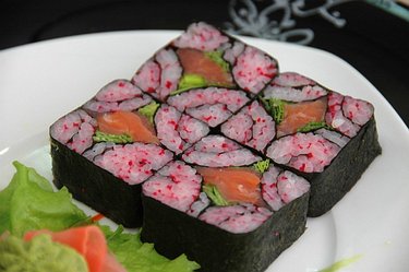 кадзари-суши, роллы, японская кухня, суши